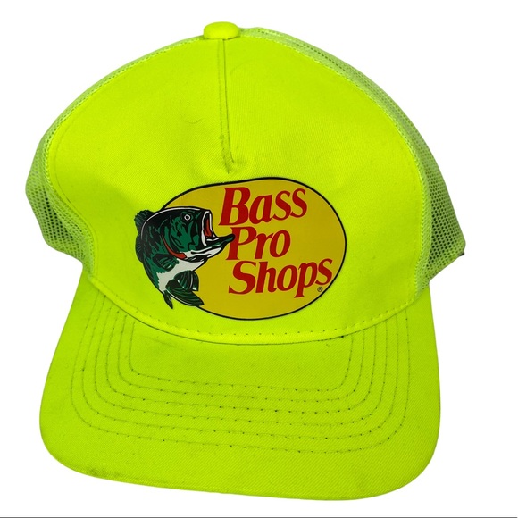 Bass Pro Shop Neon Green Mesh 